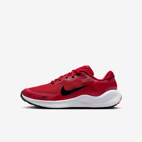 Red Running Shoes. Nike